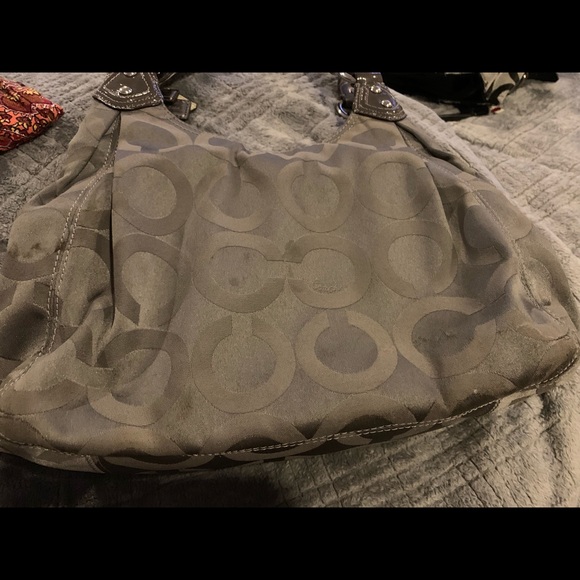 Gray Coach shoulder bag - Picture 2 of 8